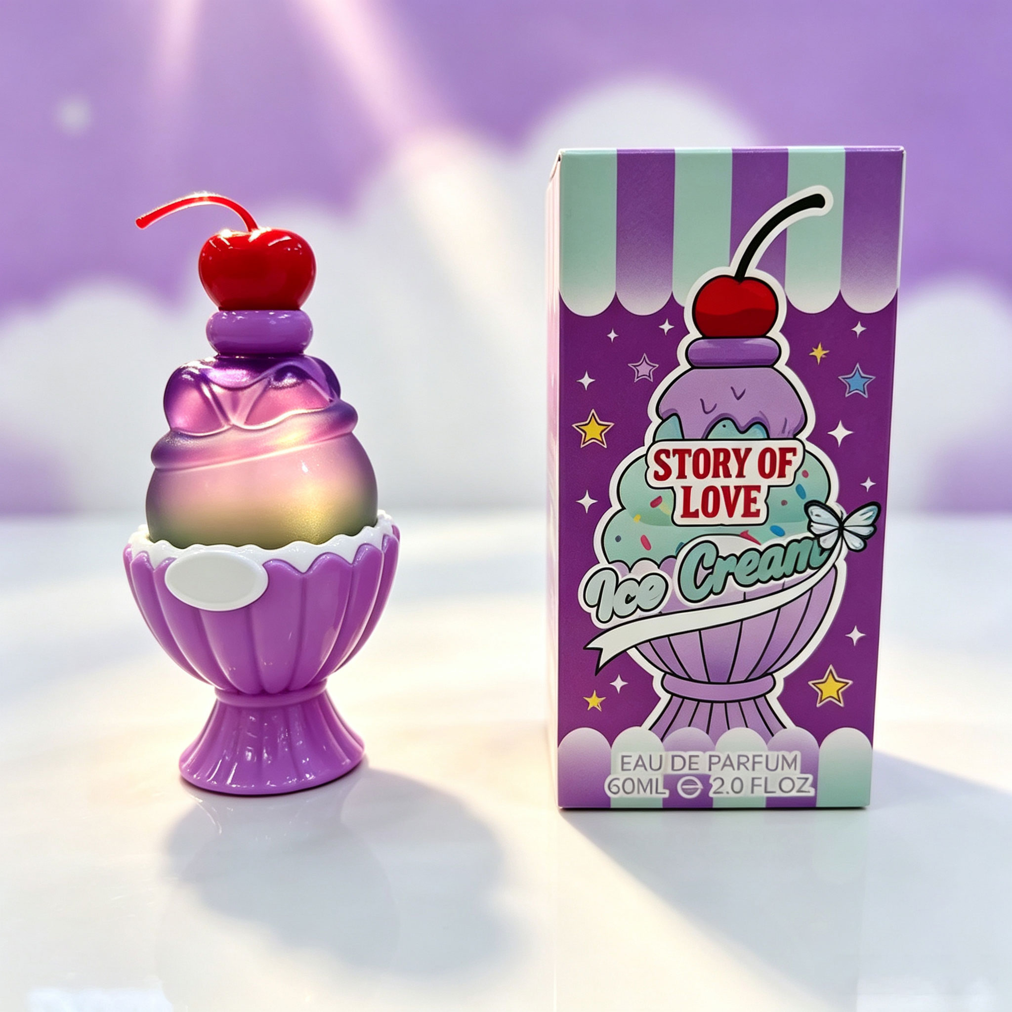 Perfume Fine Fragrance - عطر على شكل آيس كريم لطيف