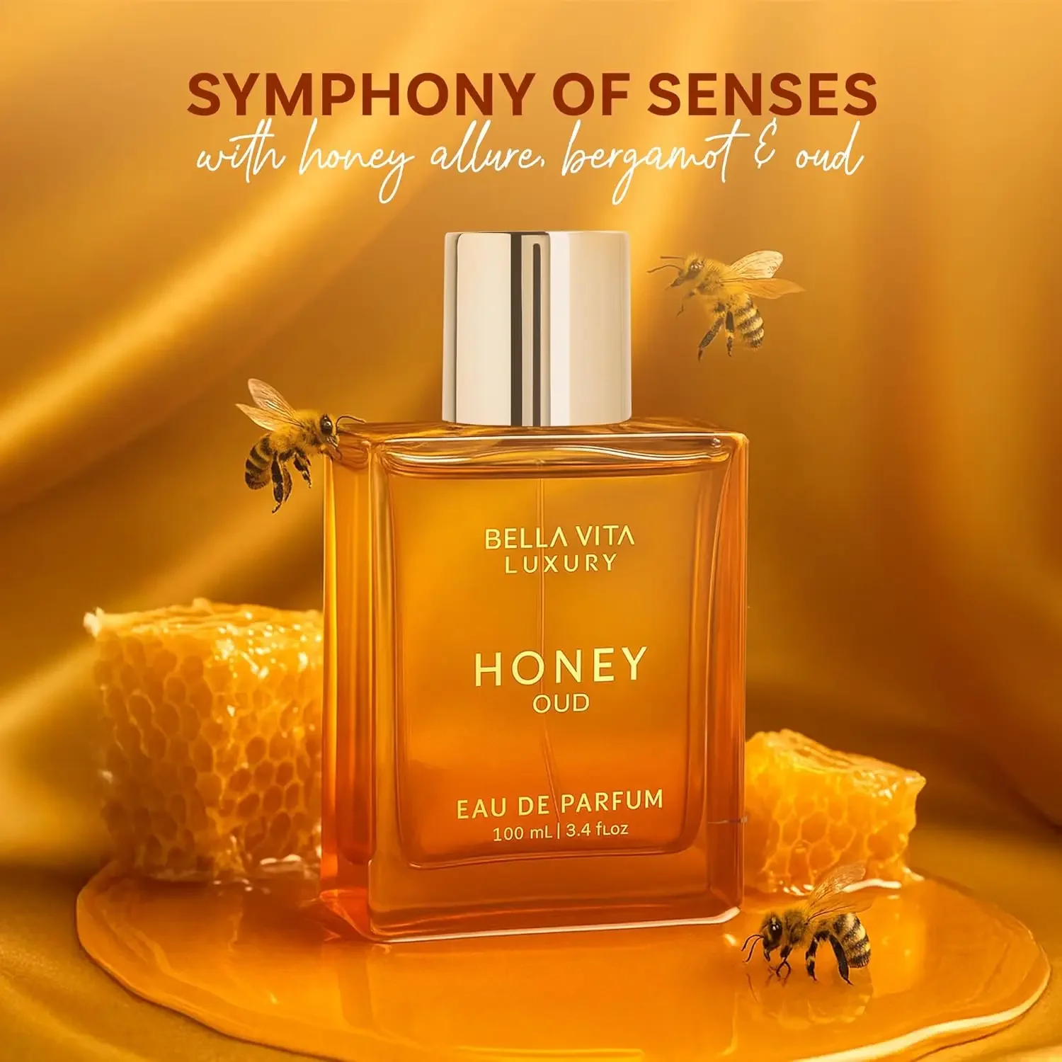 Perfume Quality Fragrance Oils - عطر BellaVita Luxury Honey Oud EDP