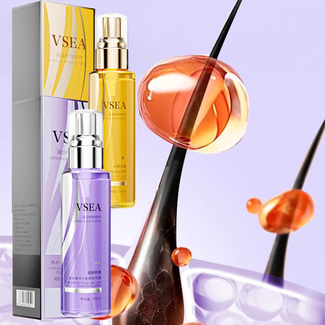 Perfume Fragrance Hair Spray - بخاخ زيت الشعر العطري يغذي ويحسن