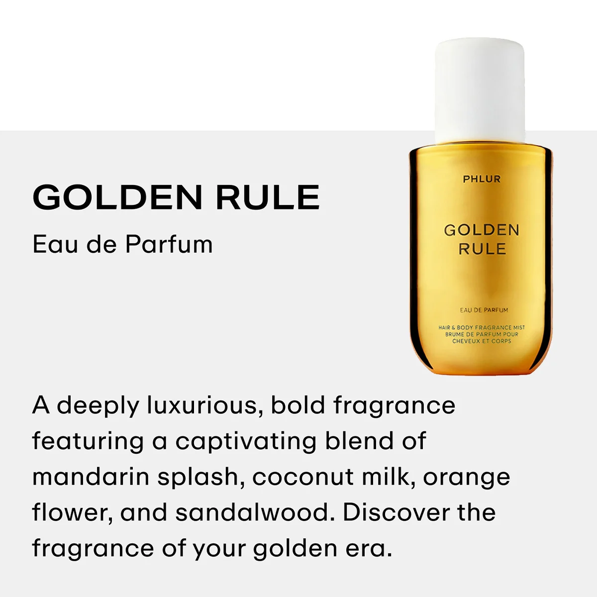 PHLUR Golden Rule رذاذ عطري لل - مراجعة Perfume Fragrance Hair Spray وسعره