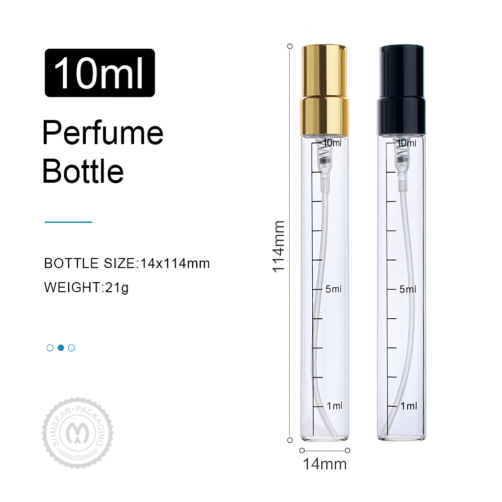 50/100 قطعة زجاجة رذاذ زجاجية  - مراجعة Perfume Fragrance Story وسعره