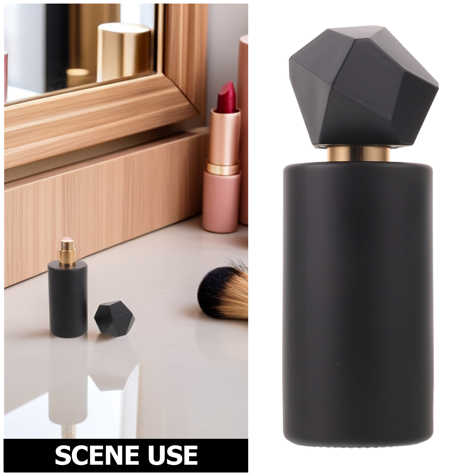 زجاجة عطر أنيقة سعة 100 مل قاب - مراجعة Perfume Fragrance Oil وسعره