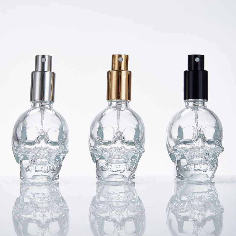 زجاجة رذاذ زجاجية بتصميم جمجمة - مراجعة Perfume Fragrance Story وسعره