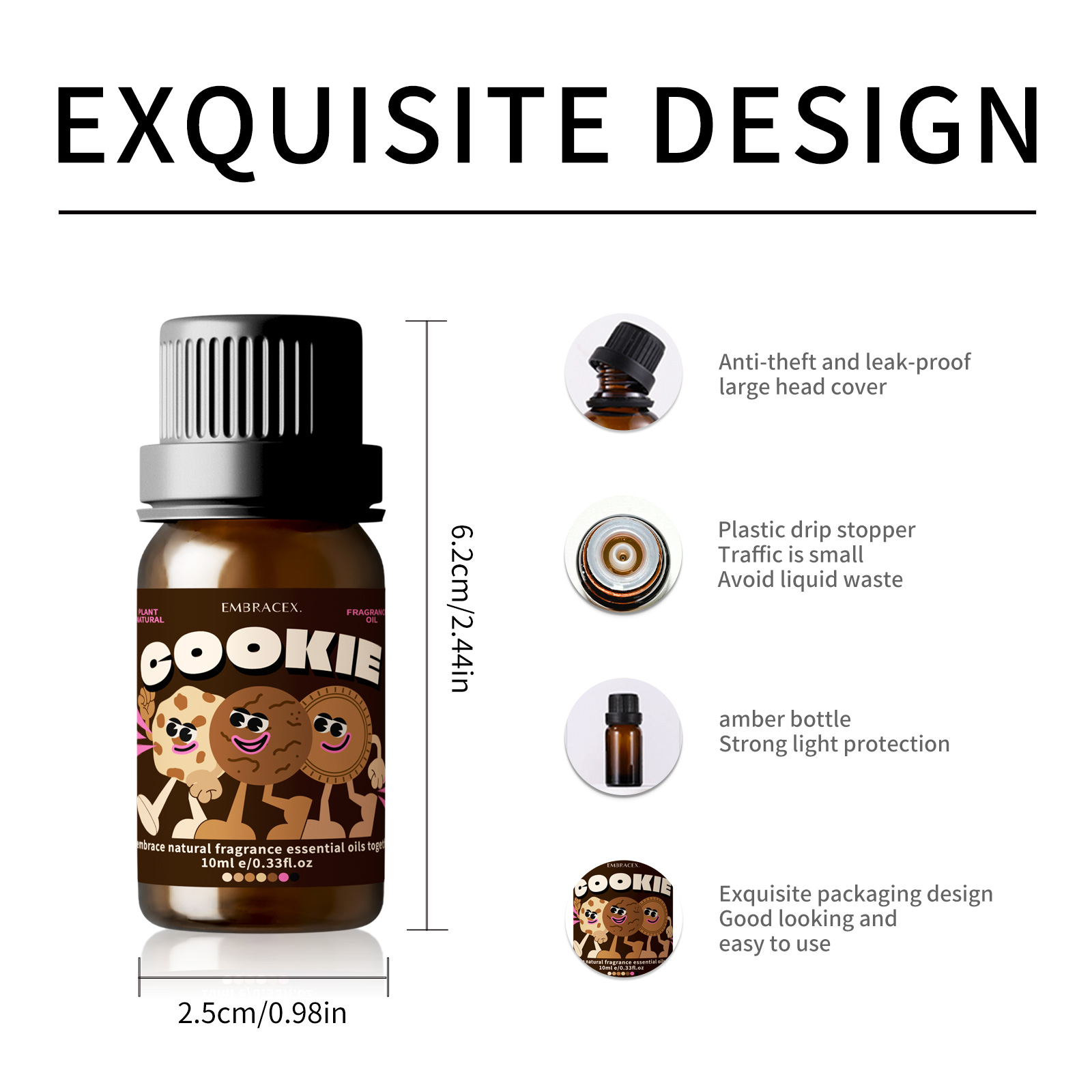 زيت عطري برائحة الكوكيز 10 مل  - مراجعة Perfume Fragrance Essence وسعره