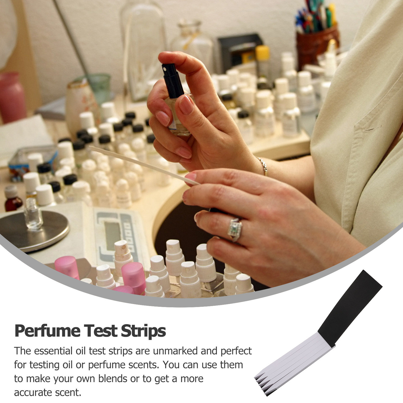 100 قطعة من شرائح اختبار العطو - مراجعة Perfume Quality Fragrance Oils وسعره