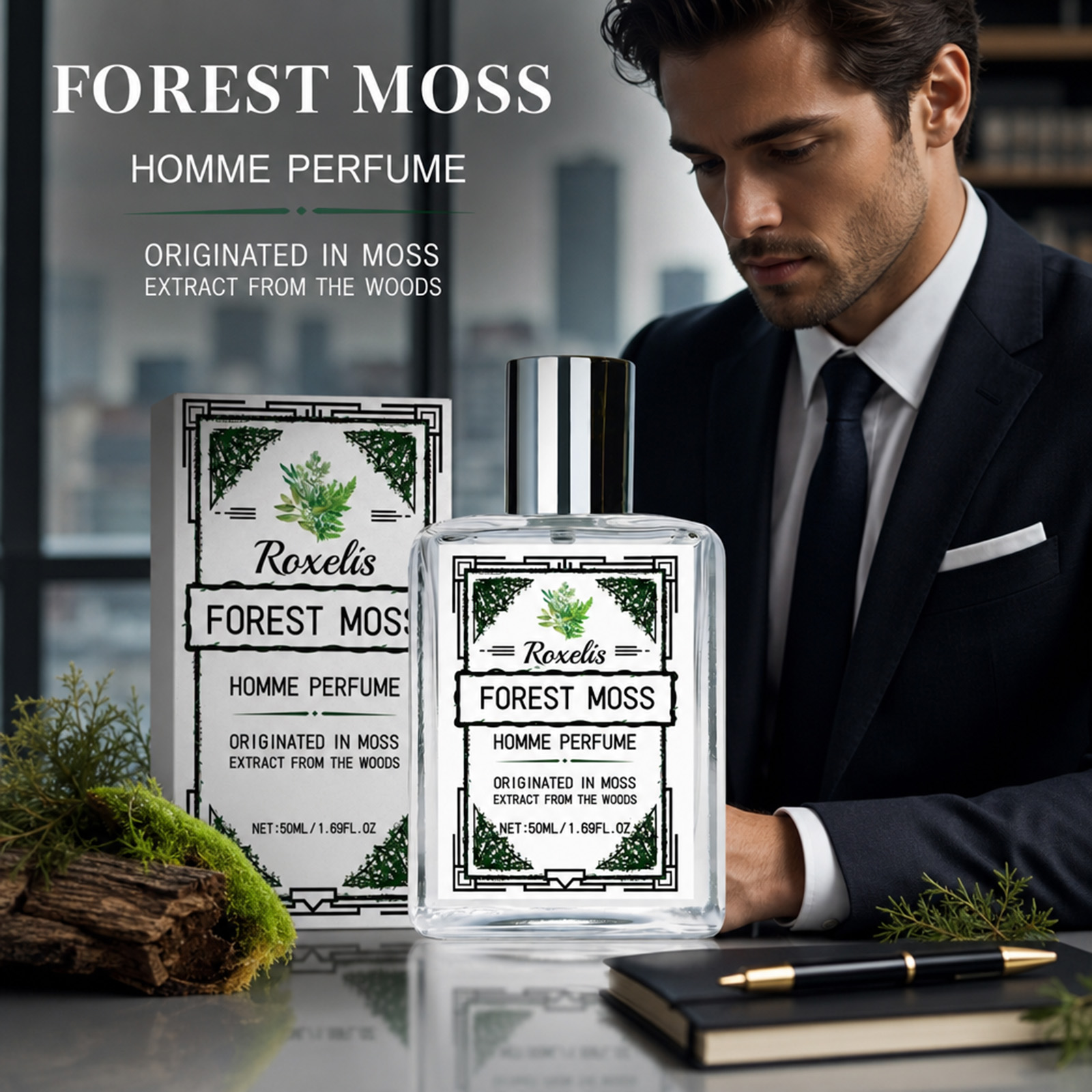 عطر برائحة الغابة والويسكي لإظ - مراجعة Fragrance Perfume Spray وسعره